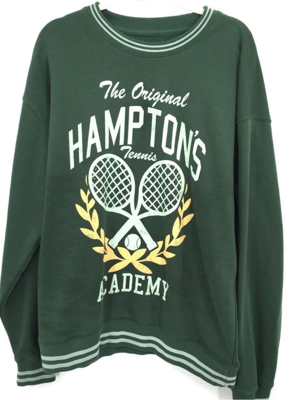 Target Green Hampton's Tennis Graphic Sweatshirt